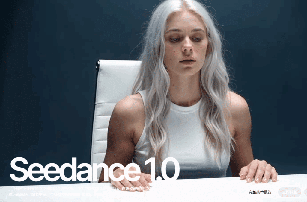 Seedance 1.0 จาก ByteDance